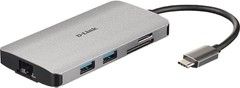 D-Link DUB-M810 8-i-1 USB-C Hub