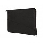 Decoded Waxed Slim Leather Sleeve (15") - Sort