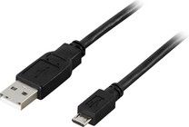 Deltaco USB-A til MicroUSB-kabel