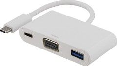 Deltaco USB-C adapter 60W - Hvid
