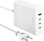 Fixed GaN bordoplader 200W 3xUSB-C/USB-A