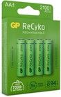 GP ReCyko Genopladelig 2100mAh AA - 4 -pak