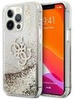 Guess Liquid Glitter Cover - 4G (iPhone 13 Pro Max) - Guld