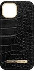 iDeal of Sweden Atelier Cover (iPhone 15 Plus) - Neo black croco