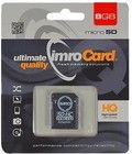 Imro MicroSDHC 8GB klasse 10 med adapter