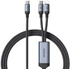 Joyroom Speedy-kabel USB-C til USB-C & Lightning 100W