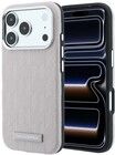 Karl Lagerfeld Grained Resin Logo MagSafe Case (17 Pro/18 Pro) - Rosa
