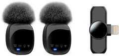 Lippa Pro Wireless Lavalier Microphone x2 med Lightning