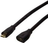 LogiLink MicroUSB 2.0 Forlngerkabel - 3 meter