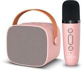 maXlife Bluetooth Karaoke Hjttaler MXKS-100 - Rosa