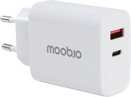 Moobio v�goplader 35W USB-C og USB-A PD