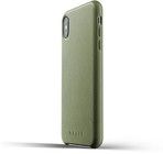 Mujjo Full Leather Case (iPhone Xs Max) - Grn