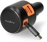 Nedis biloplader med USB-C-kabel 60W
