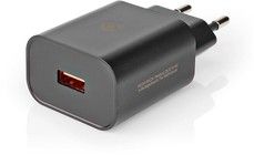 Nedis Universal USB-A vgoplader 3A - Sort