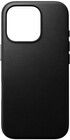 Nomad Traditional Lder Taske (iPhone 16 Pro) - Sort