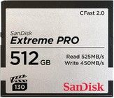 SanDisk Extreme Pro CFast 2.0 hukommelseskort - 512 gb