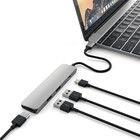 Satechi Slim USB-C Multiport-adapter 4K - Rymdgr�