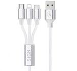 SiGN 3-i-1 USB-A-kabel - r
