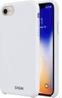 SiGN Liquid Silikone Cover (iPhone 8/7) - Hvid