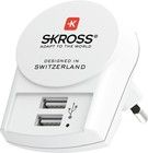 Skross Euro USB oplader 2xUSB-A