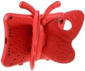 Trolsk 3D Butterfly Shockproof Cover (iPad mini 7/6) - Rd