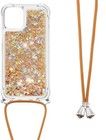 Trolsk Glitter -etui med halskde (iPhone 13)