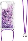 Trolsk Glitter -etui med halskde (iPhone 13)