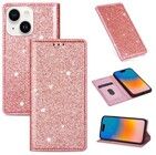 Trolsk Glitter Wallet Case (iPhone 15)