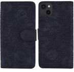 Trolsk Imprint Mandala Wallet (iPhone 13 mini) - Sort