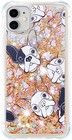 Trolsk Liquid Glitter Case - Hunde (iPhone 11)