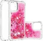 Trolsk Liquid Glitter Cover - Hearts (iPhone 13 mini)