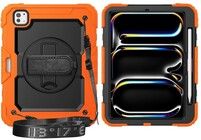Trolsk St�dsikkert Cover med 360� Stativ og Rem (iPad Pro 11 (2024-2025))