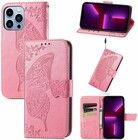 Trolsk Wallet etui med Butterfly (iPhone 13 Pro Max)