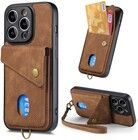 Trolsk Wallet Case med hndstrop (iPhone 12 Pro Max)