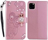 Trolsk Rhinestone Owl Wallet (iPhone 14)