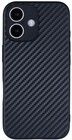 Trolsk Cover med kulfibermnster (iPhone 16)