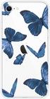Trolsk TPU -bagside - bl sommerfugle (iPhone SE3/SE2/8/7)