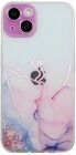 Trolsk TPU Marble Cover (iPhone 15) - Rosa