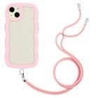 Trolsk Mobilcover B�lget med Halsstrop (iPhone 15)