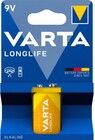 Varta Longlife 9V Batteri