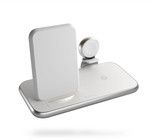 Zens 4 i 1 Stand + Watch Trdls oplader - Vit