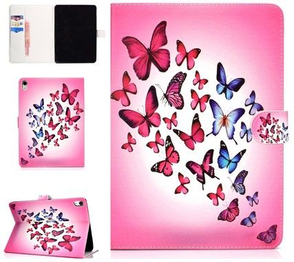 Cute Wallet Cover - Flying Butterflies (iPad Pro 11)