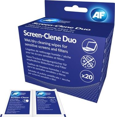 AF Screen-Clene Duo - Cleaning Wipes 40 st