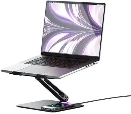 Alogic Elite Power Laptop Stand with Wireless Charger