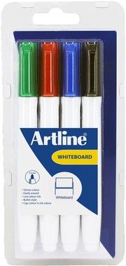 Artline Supreme Whiteboardpennor (4-pack)