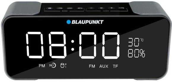 Blaupunkt BB16CLOCK Wireless Speaker with Radio and Alarm