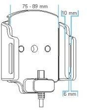 Brodit Aktiv hllare fr fast installation 527628