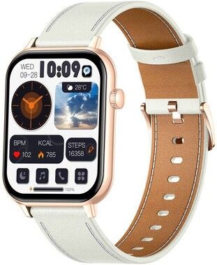 Colmi C28 Smartwatch with Leather Strap