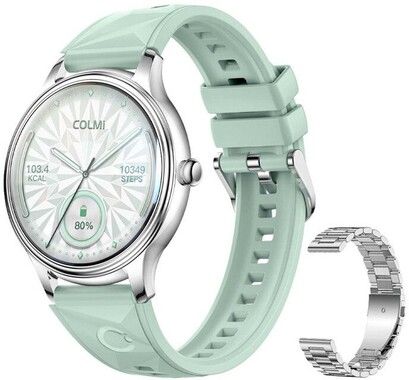 Colmi L28 Smart Watch with Silicone and Steel Band