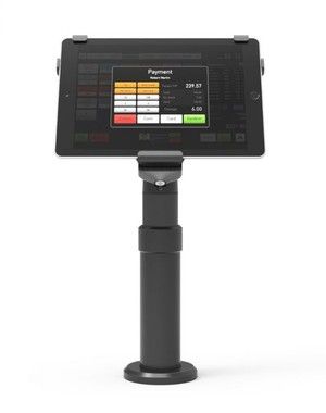 Compulocks iPad POS Kiosk Legacy Revel Systems Pole Stand (iPad 12,9 (2018))